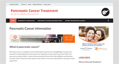 Desktop Screenshot of pancreaticcancertreatment.net