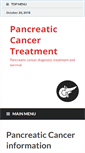 Mobile Screenshot of pancreaticcancertreatment.net